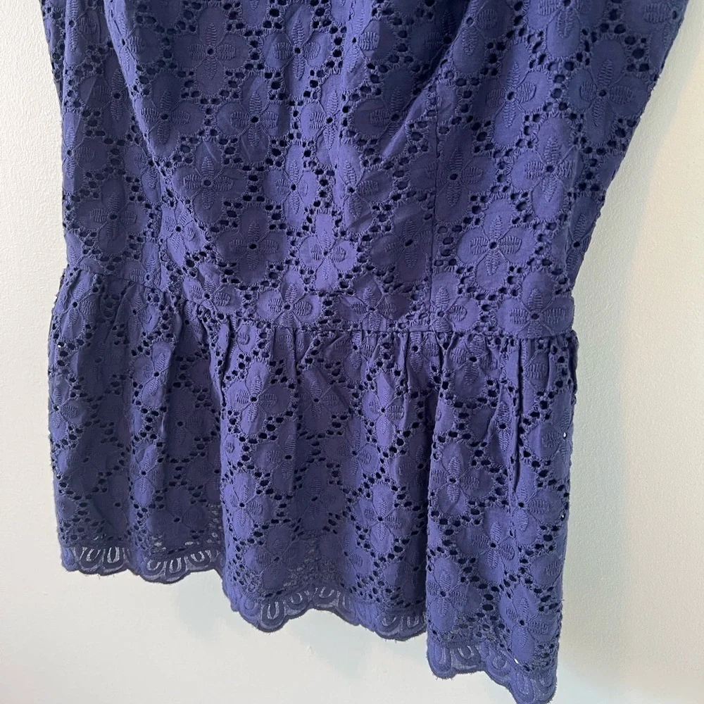 Lilly pulitzer lace peplum tank top - Picture 4 of 13